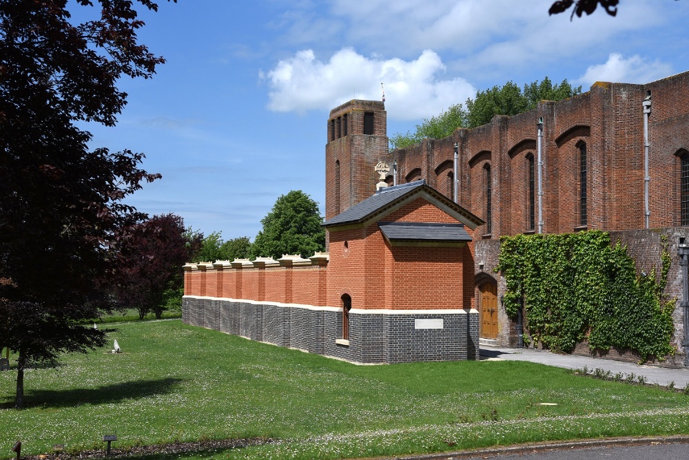 A building constructed with ibstock berkshire orange bricks.