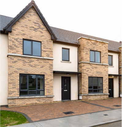 A new build brick house.